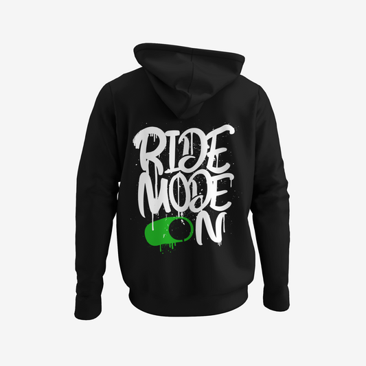 Ride Mode ON - Backprint Hoodie