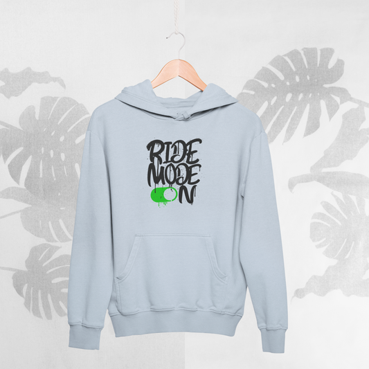 Ride Mode ON - Frontprint Hoodie