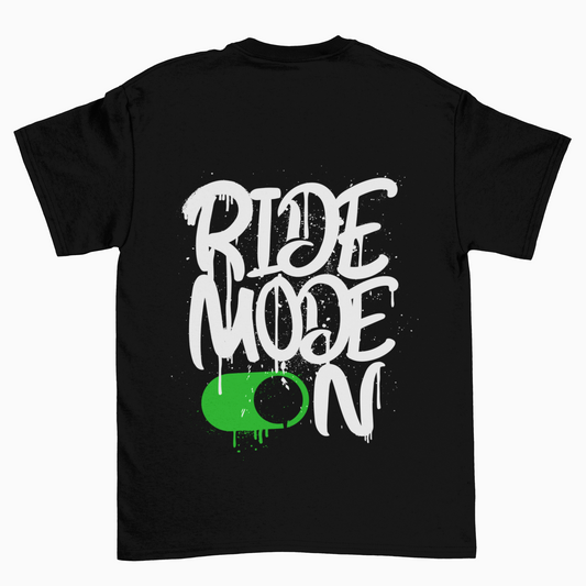 Ride Mode ON - Backprint Unisex Shirt