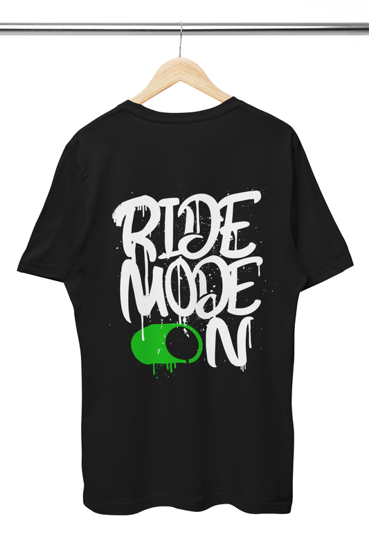 Ride Mode ON - Backprint Oversize Shirt