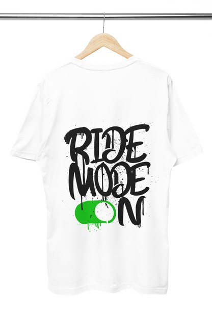 Ride Mode ON - Backprint Oversize Shirt