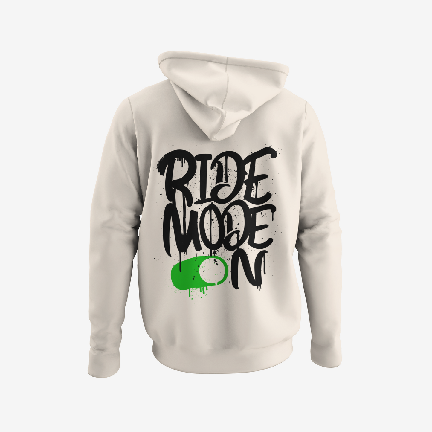 Ride Mode ON - Backprint Oversize Hoodie