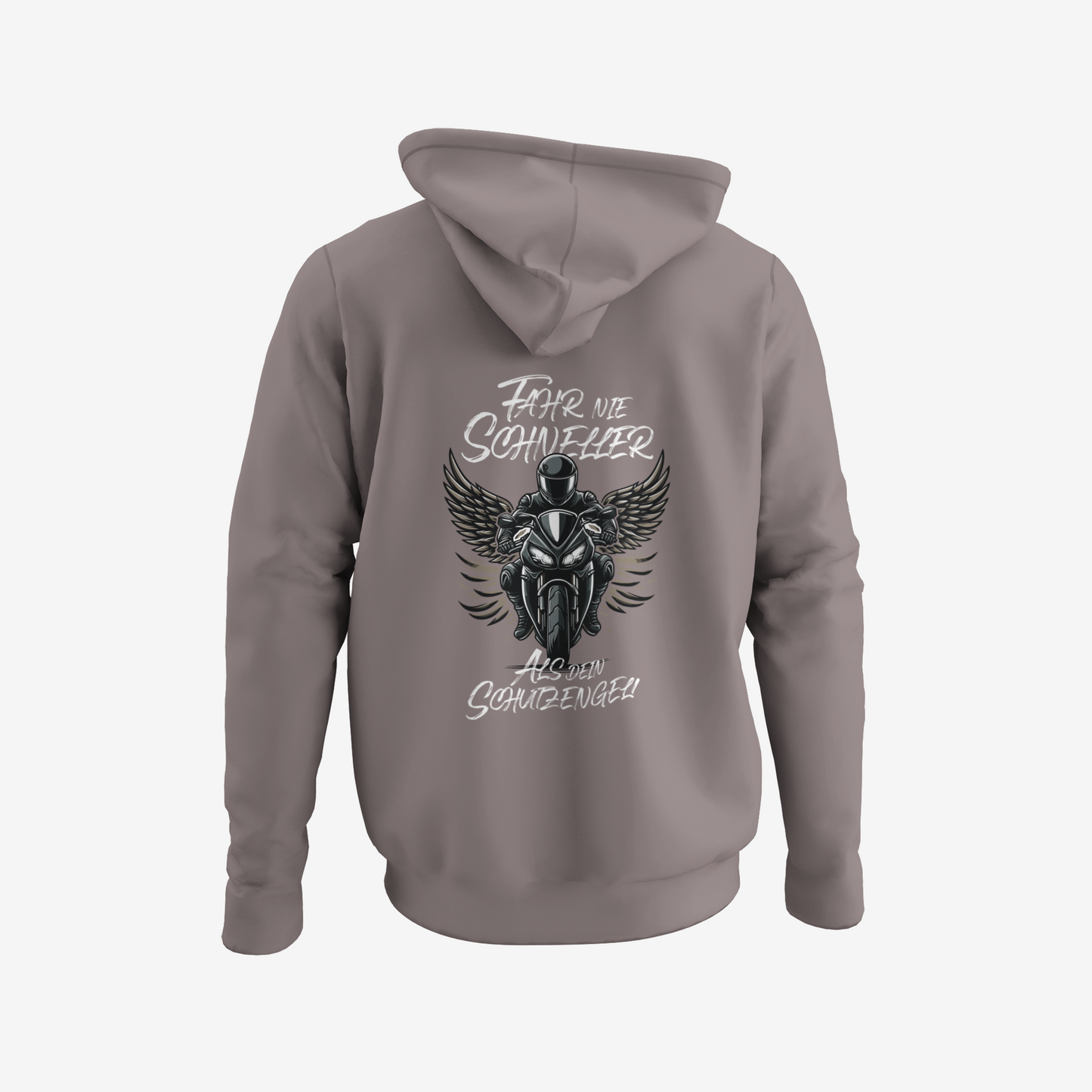 Schutzengel - Backprint Zip Hoodie Unisex