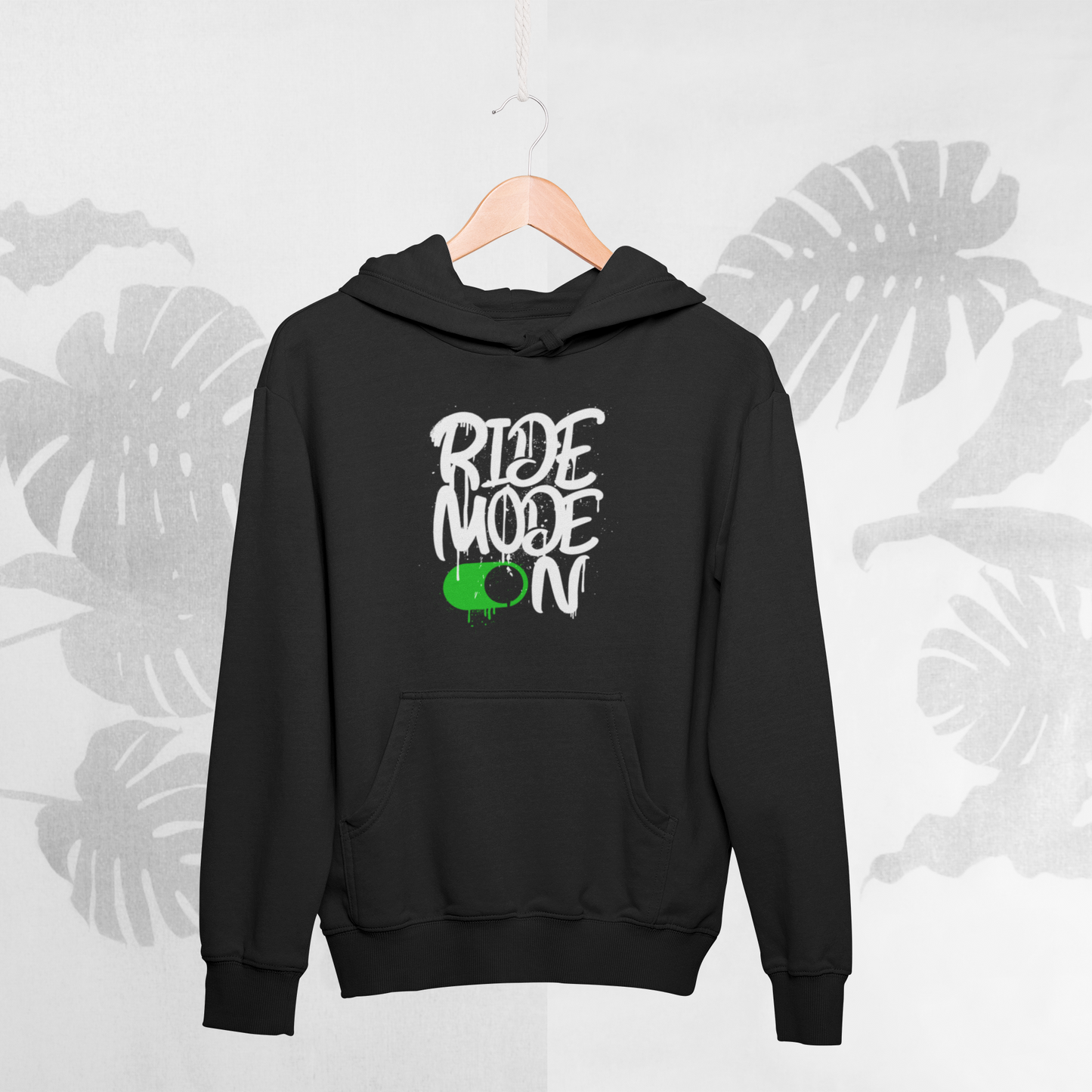 Ride Mode ON - Frontprint Hoodie