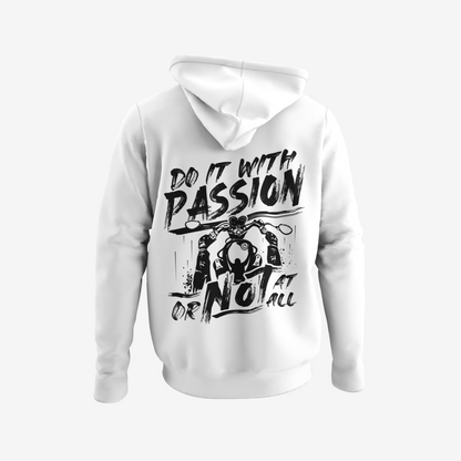 Passion - Backprint Zip Hoodie Unisex