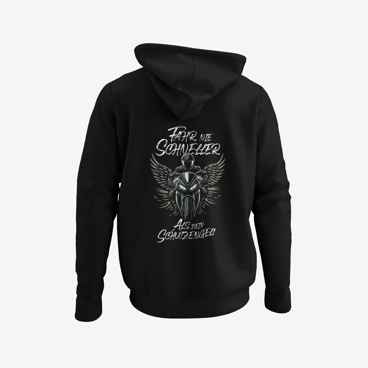 Schutzengel - Backprint Zip Hoodie Unisex